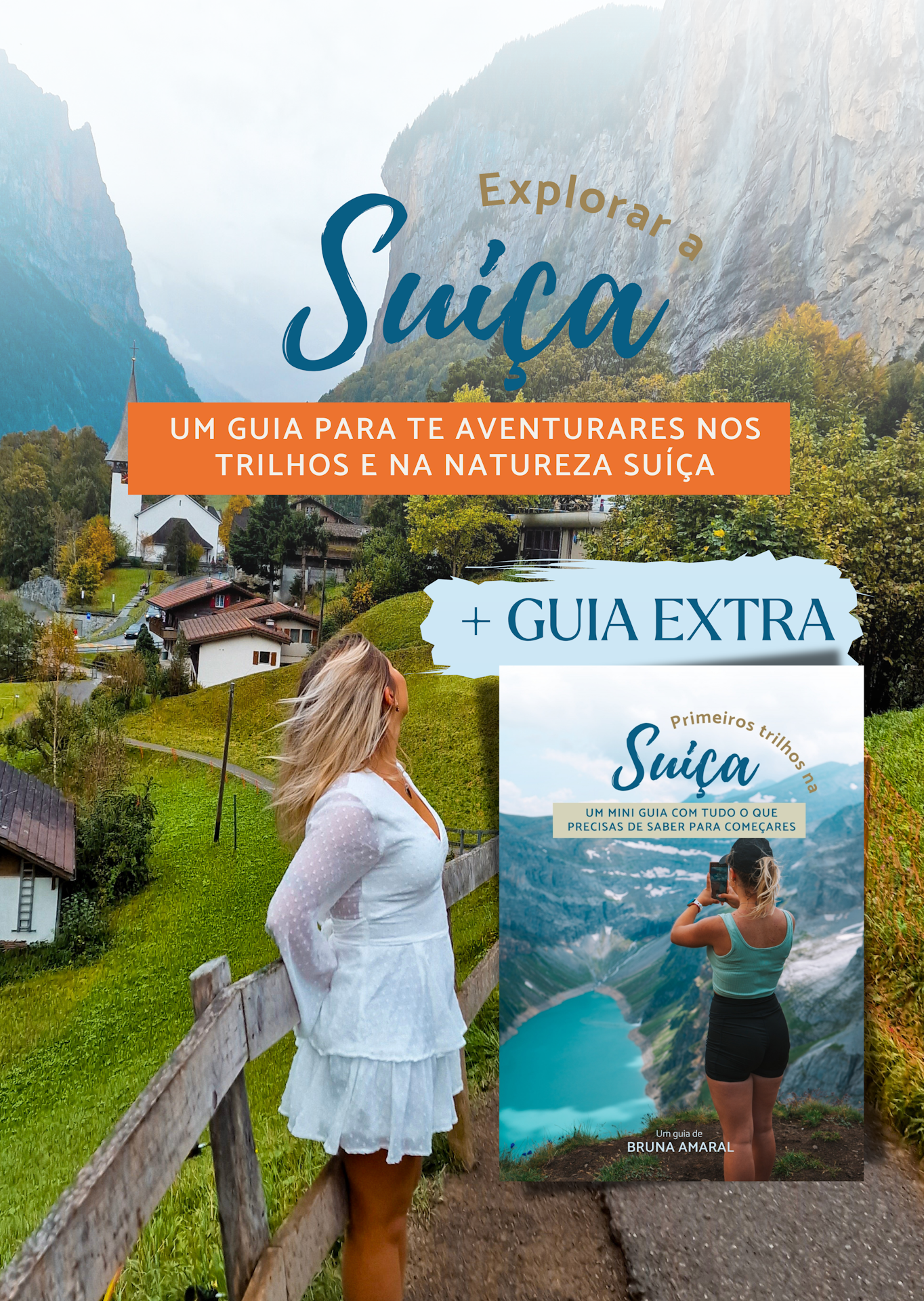Capa do Pack Explorar a Suíça & Mini guia Primeiros trilhos